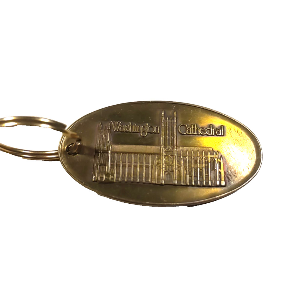 Washington Cathedral Solid Brass Made In USA Souvenir